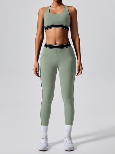 Elastic Fitness Fashion Yoga Sports Bra