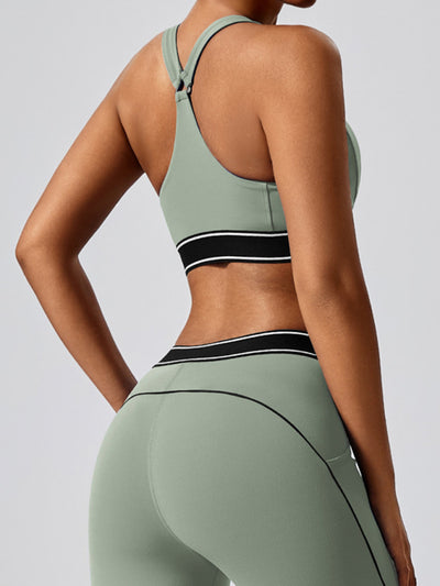 Elastic Fitness Fashion Yoga Sports Bra