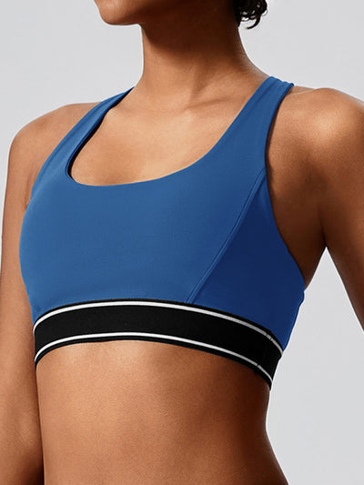Elastic Fitness Fashion Yoga Sports Bra