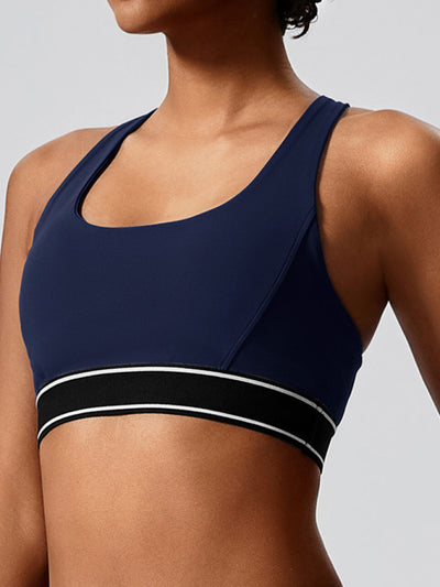 Elastic Fitness Fashion Yoga Sports Bra