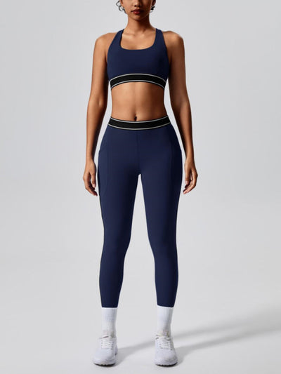 Elastic Fitness Fashion Yoga Sports Bra