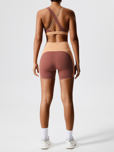 Environmentally Friendly Fabric Backless Yoga Top + Yoga Pants Set
