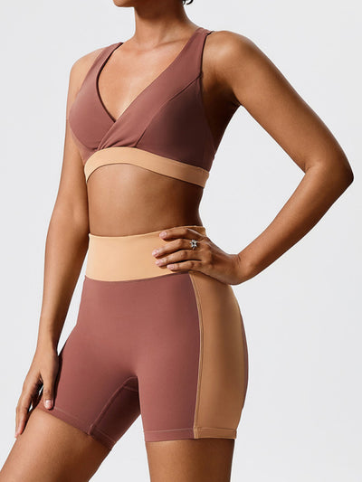 Environmentally Friendly Fabric Backless Yoga Top + Yoga Pants Set