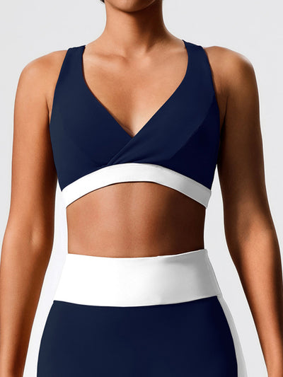 Environmentally Friendly Fabric Backless Yoga Top + Yoga Pants Set