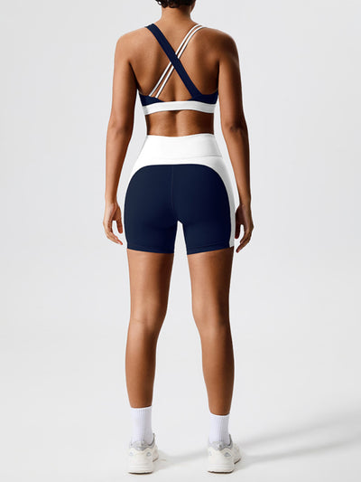 Environmentally Friendly Fabric Backless Yoga Top + Yoga Pants Set
