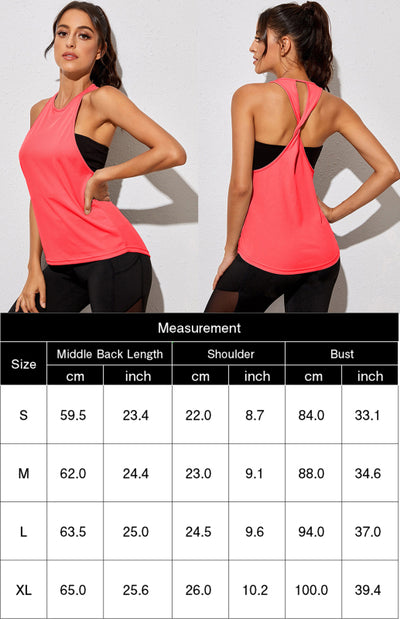 Women's Fitness Yoga Sports Tank Top