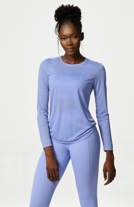 women's round neck quick dry workout top

curved hem long sleeve gym shirt for women

breathable athletic top with long sleeves

quick dry sportswear top for running women

moisture wicking curved hem fitness shirt

ladies long sleeve breathable training top

lightweight long sleeve top for yoga

round neck activewear shirt with curved hem

slim fit long sleeve workout top women

high performance quick dry sports shirt