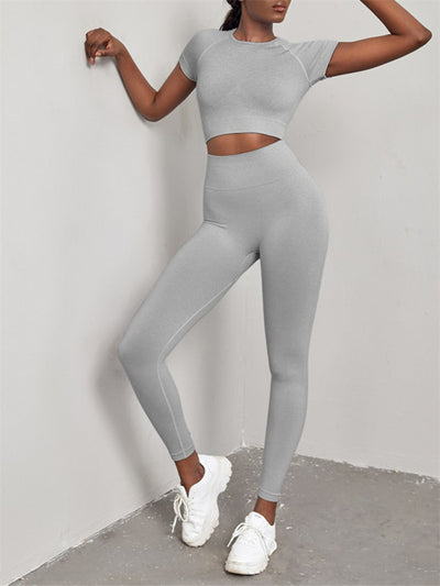 Solid Color Seamless Yoga Workout Two-Piece Set for Women

High Waist Seamless Gym Shorts and Top Matching Set

Breathable Seamless Yoga Outfit Two-Piece Short Sleeve Set

Women’s Seamless Short Sleeve Activewear Two-Piece Suit

Compression Seamless Yoga Top and Leggings Matching Set

Stretch Seamless Workout Set for Women with Short Sleeve

Seamless Athletic Two-Piece Set for Women Yoga and Gym

Solid Color Women’s Gym Wear Set – Shorts and Crop Top

Seamless Yoga Fitness Two-Piece Outfit for Women Workout