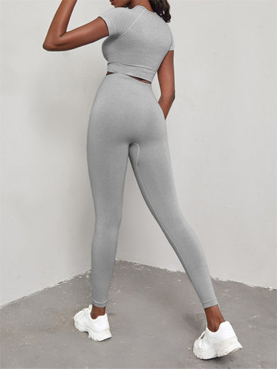 Solid Color Seamless Yoga Workout Two-Piece Set for Women

High Waist Seamless Gym Shorts and Top Matching Set

Breathable Seamless Yoga Outfit Two-Piece Short Sleeve Set

Women’s Seamless Short Sleeve Activewear Two-Piece Suit

Compression Seamless Yoga Top and Leggings Matching Set

Stretch Seamless Workout Set for Women with Short Sleeve

Seamless Athletic Two-Piece Set for Women Yoga and Gym

Solid Color Women’s Gym Wear Set – Shorts and Crop Top

Seamless Yoga Fitness Two-Piece Outfit for Women Workout