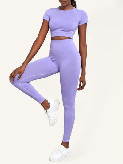 Solid Color Seamless Yoga Workout Two-Piece Set for Women

High Waist Seamless Gym Shorts and Top Matching Set

Breathable Seamless Yoga Outfit Two-Piece Short Sleeve Set

Women’s Seamless Short Sleeve Activewear Two-Piece Suit

Compression Seamless Yoga Top and Leggings Matching Set

Stretch Seamless Workout Set for Women with Short Sleeve

Seamless Athletic Two-Piece Set for Women Yoga and Gym

Solid Color Women’s Gym Wear Set – Shorts and Crop Top

Seamless Yoga Fitness Two-Piece Outfit for Women Workout