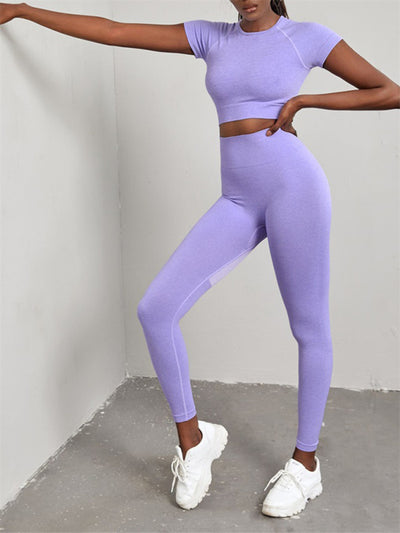 Solid Color Seamless Yoga Workout Two-Piece Set for Women

High Waist Seamless Gym Shorts and Top Matching Set

Breathable Seamless Yoga Outfit Two-Piece Short Sleeve Set

Women’s Seamless Short Sleeve Activewear Two-Piece Suit

Compression Seamless Yoga Top and Leggings Matching Set

Stretch Seamless Workout Set for Women with Short Sleeve

Seamless Athletic Two-Piece Set for Women Yoga and Gym

Solid Color Women’s Gym Wear Set – Shorts and Crop Top

Seamless Yoga Fitness Two-Piece Outfit for Women Workout